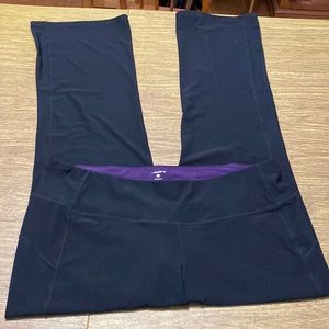 Black Layer 8 Size 2X Quick Dry Exercise Workout Yogo Stretch Pants